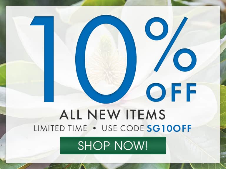 10% off New Arrivals! Use code SG10OFF. Expires 6/3/24.