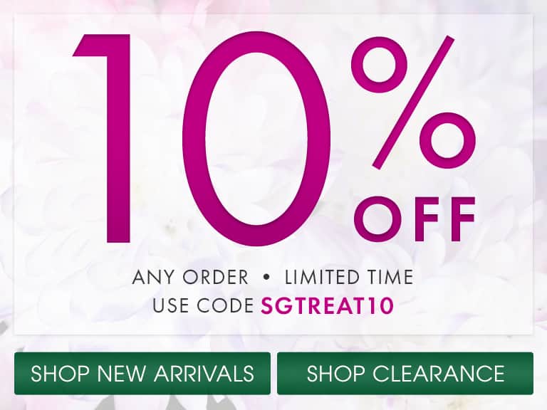 10% off your entire order. Use code: SGTREAT10. Exp 5/13/24.