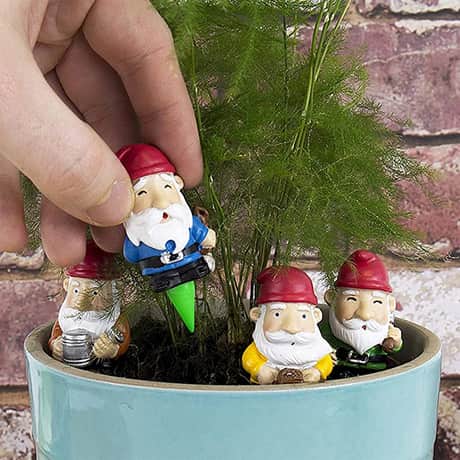 Mini Gnome Planter Stakes