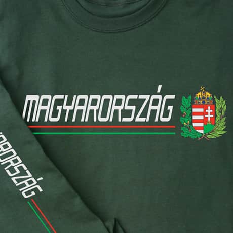 International Pride Long Sleeve Shirt - Magyarorszag (Hungary)