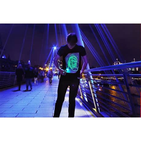 Interactive Glow-In-The Dark T-shirt