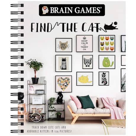 Find the Cat Brain Games Picture Book