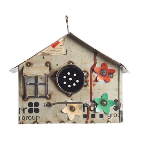 Decorative Metal Birdhouse