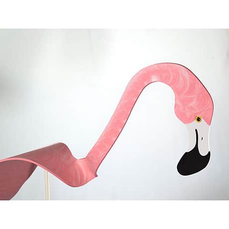 Dancing Flamingo Garden Stake