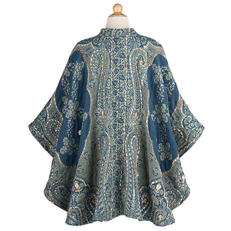 Spruce Forest Embroidered Cape
