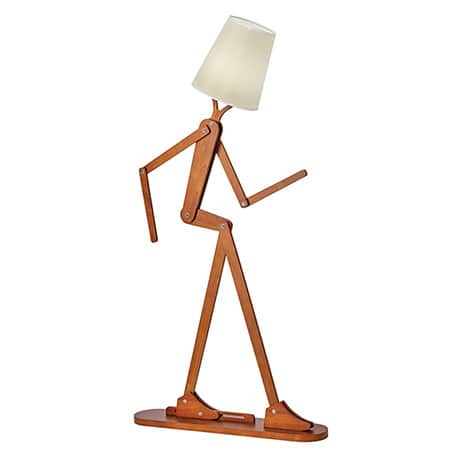 Poseable Stick Figure Floor Lamp