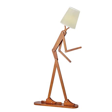 Poseable Stick Figure Floor Lamp