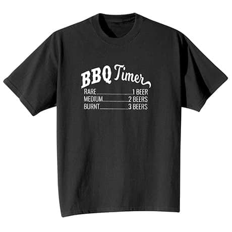 BBQ Timer T-Shirt or Sweatshirt