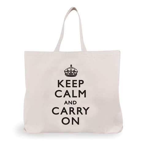 Keep Calm & Carry On Tote