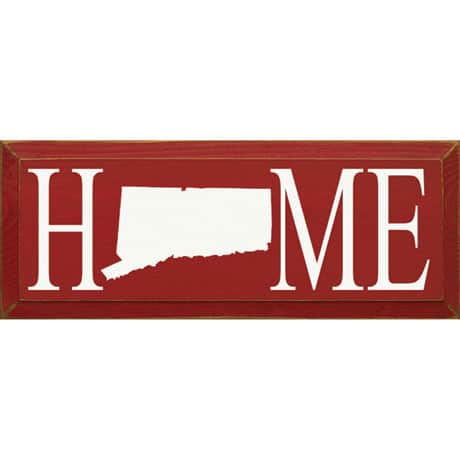 Personalized Home State Plaque