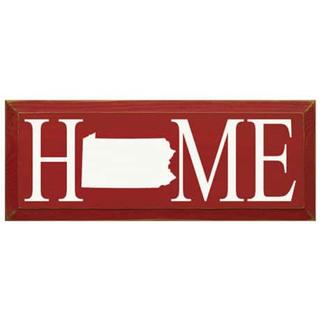 Personalized Home State Plaque