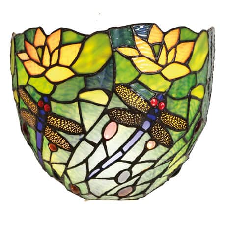 Art Glass Wall Sconce - Dragonfly