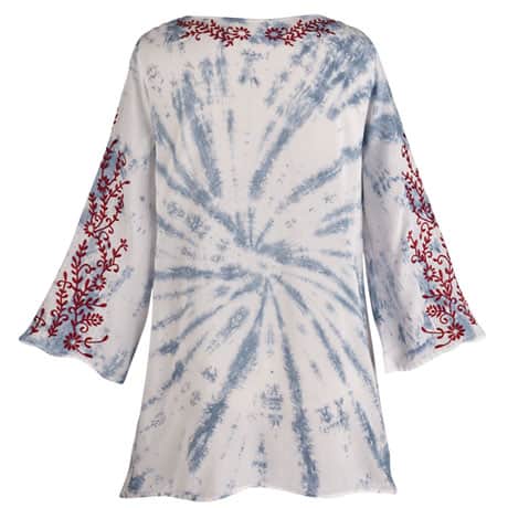 Embroidered Vines Tunic