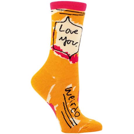 Sassy Socks - Love You Weirdo