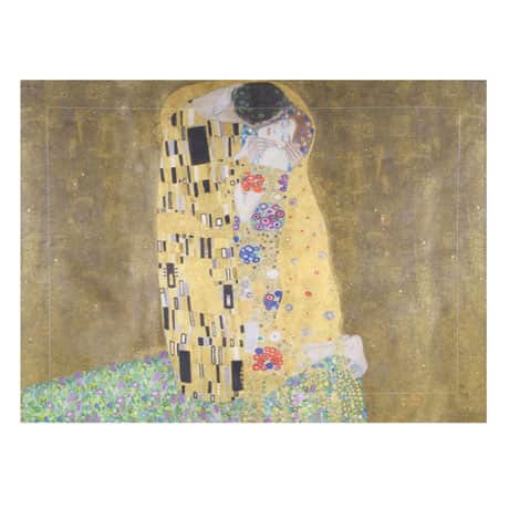 Klimt The Kiss Painting Set of 2 Shams