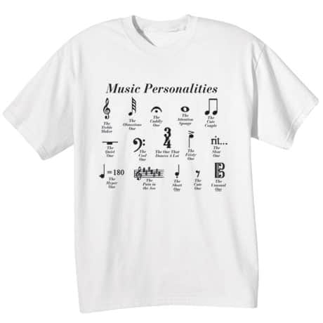 Music Personalities Shirts