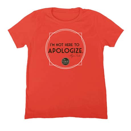 Miss Fisher's Mysteries - I'm Not Here to Apologize Ladies T-Shirt