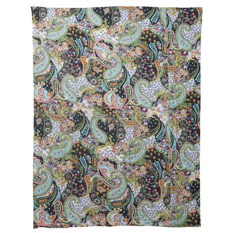 Library Books Quilted Throw Blanket - 100% Cotton