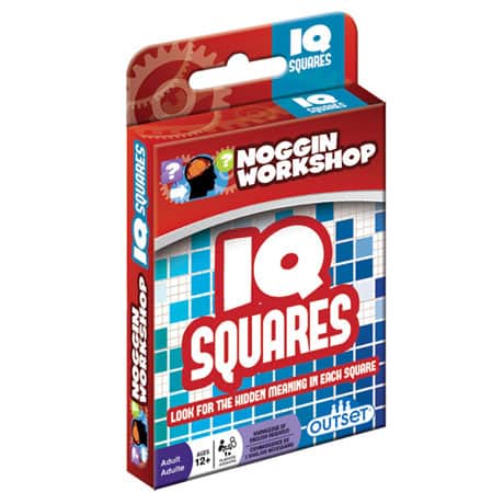 Outset Media Noggin Workshop IQ Squares Puzzle