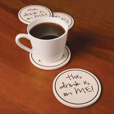 This Drink Is On Me Coasters Set