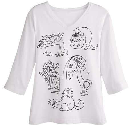 Naughty Cats T-shirt