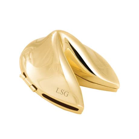 Personalized Fortune Cookie Hinged Box