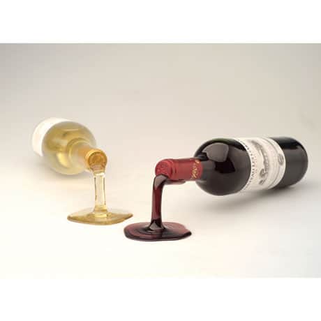 Spilled Wine Bottle Holders