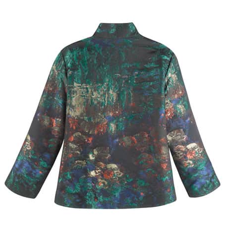 Monet Impressionist Print Jacket