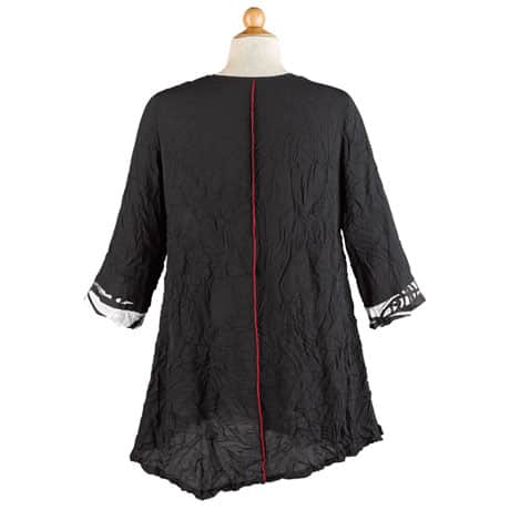 Tunic with Red Trim