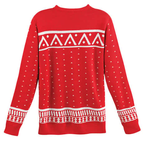 Crackling Fireplace Christmas Sweater