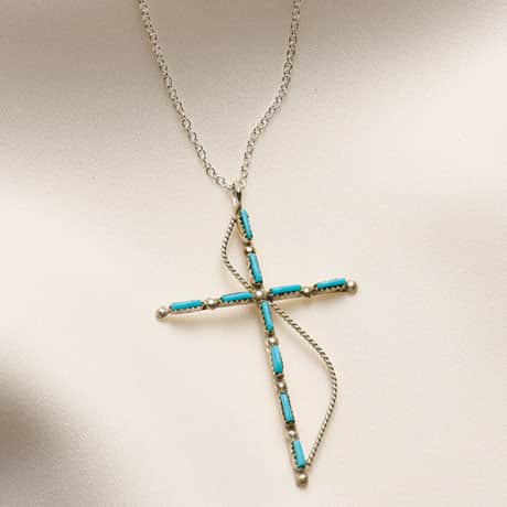Zuni Cross Necklace