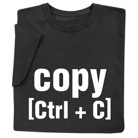 Copy and Paste Parent and Child Shirts