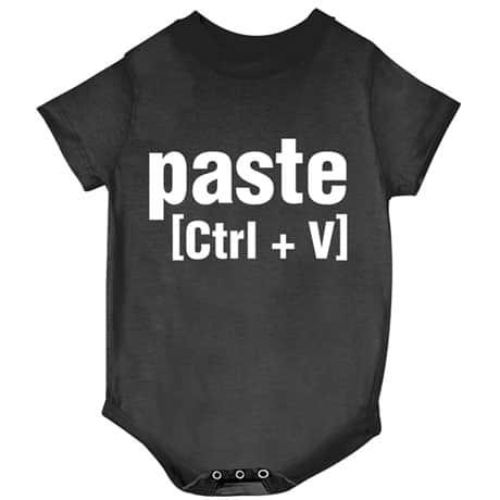 Copy and Paste Parent and Child Shirts