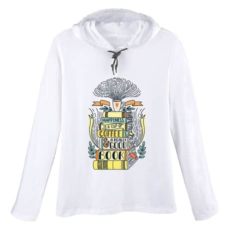 Happiness Ladies' Hooded T-shirt