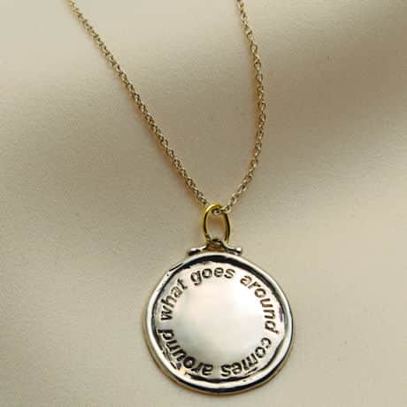 What Goes Around, Comes Around Necklace