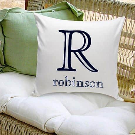 Family Name Personalized Decorative Pillows