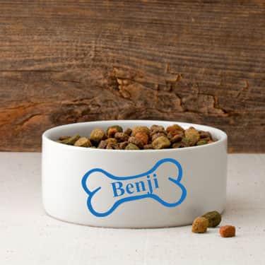 Personalized Classic Dog Bowl Small