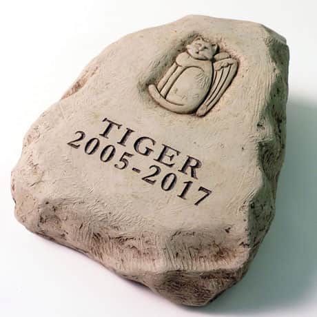 Personalized Cat Memorial Stone