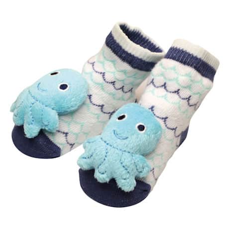 Baby Rattle Socks for Infants 0-12 Months