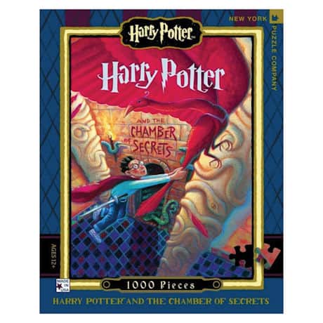 Harry Potter Chamber of Secrets Book Cover 1000 pc Puzzle