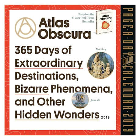 Atlas Obscura 2019 Page-A-Day Calendar