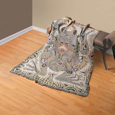 Frog Tapestry Throw