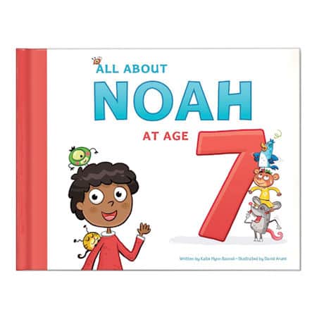 All About Me Personalized Age Books
