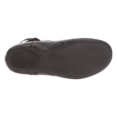 Leather Ballet Flats - with Zipper Close