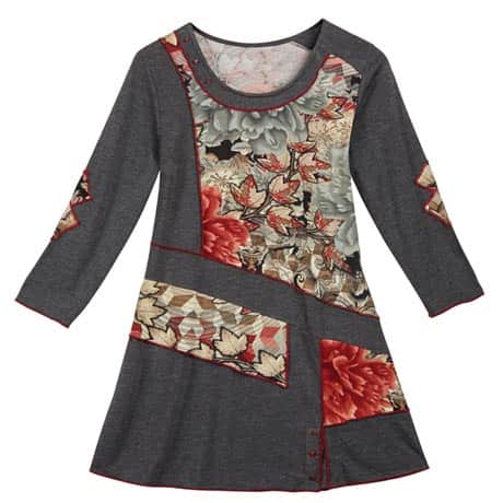 Whispering Leaves Patch Tunic
