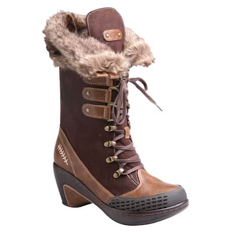 Nordic Fur-Lined Tall Boot