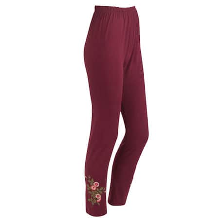 Embroidered Tapestry Legging