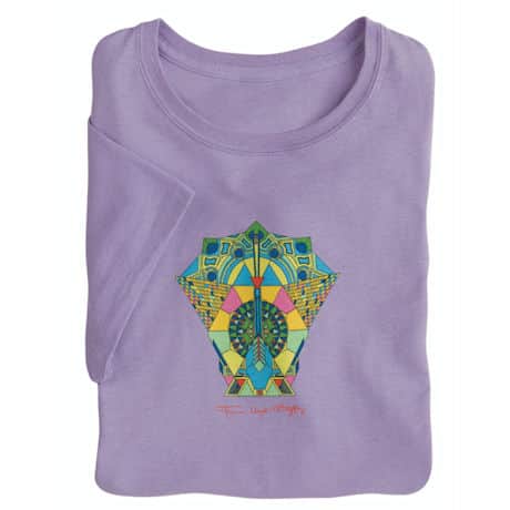 Abstract Peacock Ladies' T-Shirt