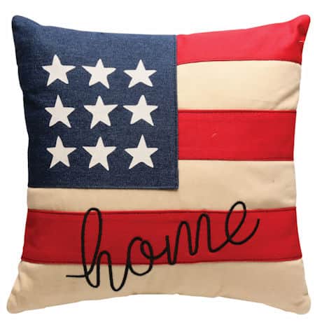 Denim Americana Pillow