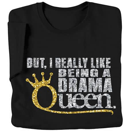 Drama Queen Glitter T-Shirt